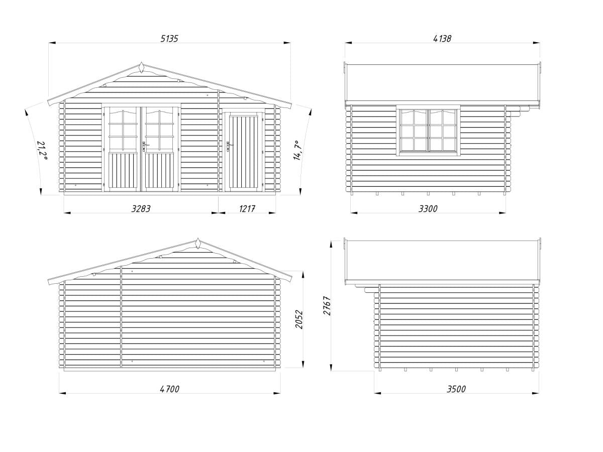 Chalet - Le Rustique 14.2 m²