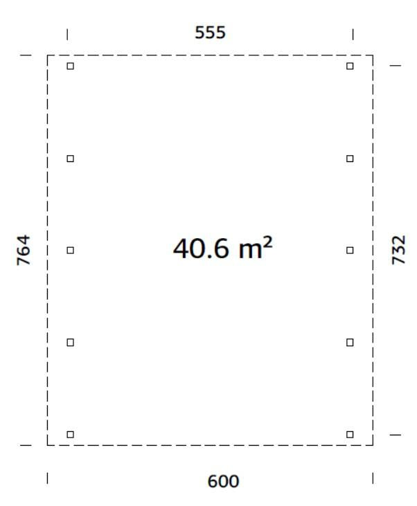 Carport - Le Robuste 40.6 m²