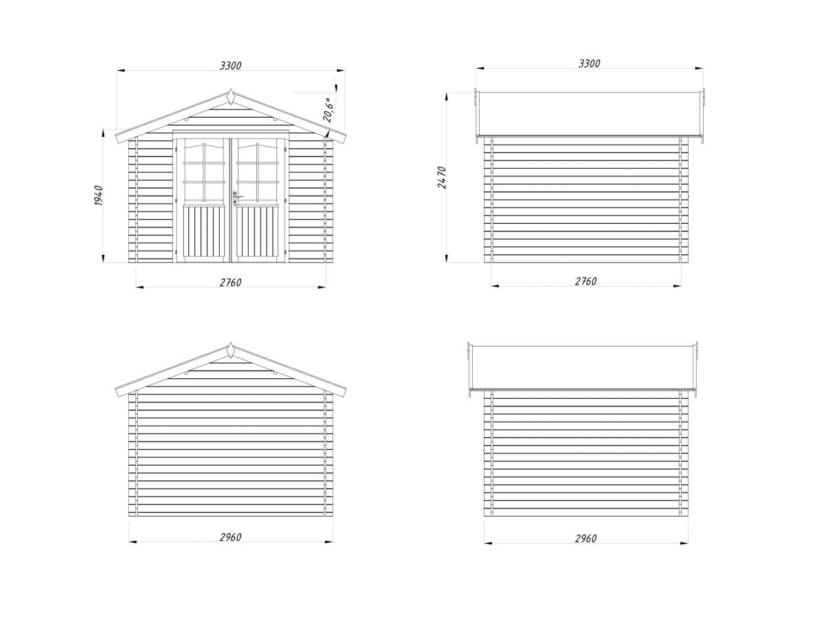 Chalet - Le Confort 7.3 m²