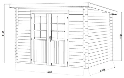 Chalet - Le Familial 6.1 m²