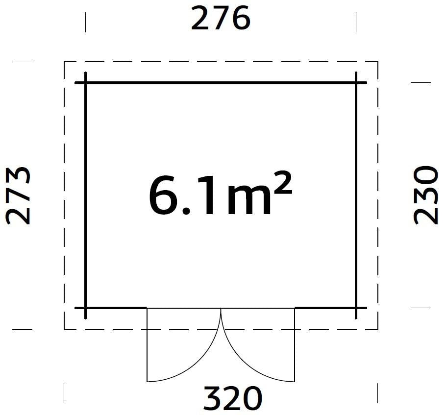 Chalet - Le Familial 6.1 m²