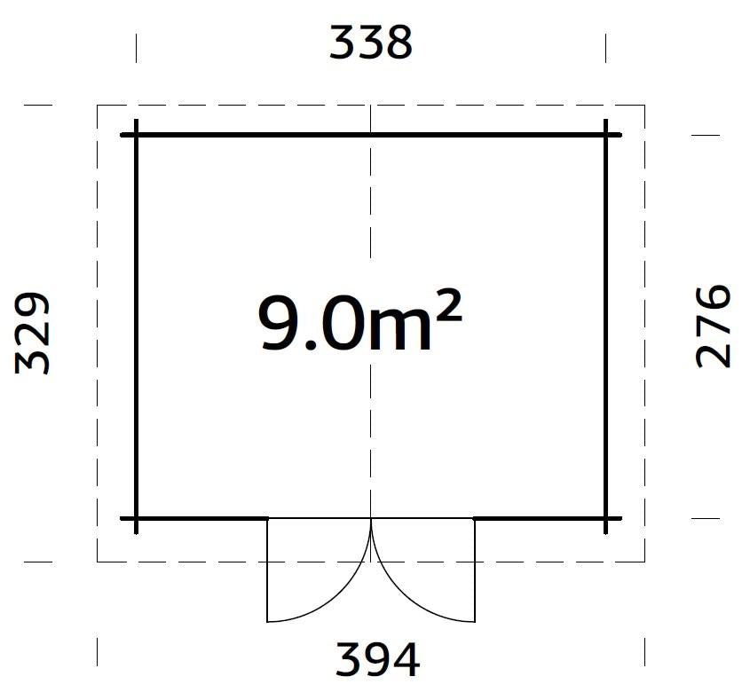 Chalet - Le Familial 9.0 m²