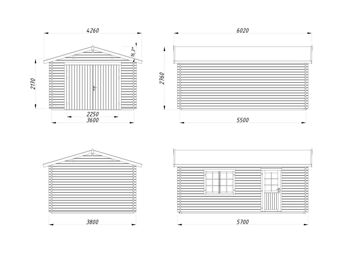 Chalet - Le Spacieux 19.0 m²