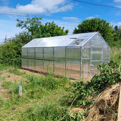 Serre La Maisonnette en polycarbonate, modèle 5 m - MaSerreVerte